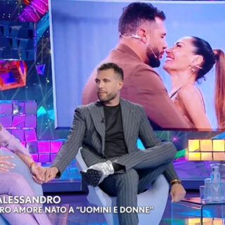 Ida Platano e Alessandro Vicinanza a Verissimo