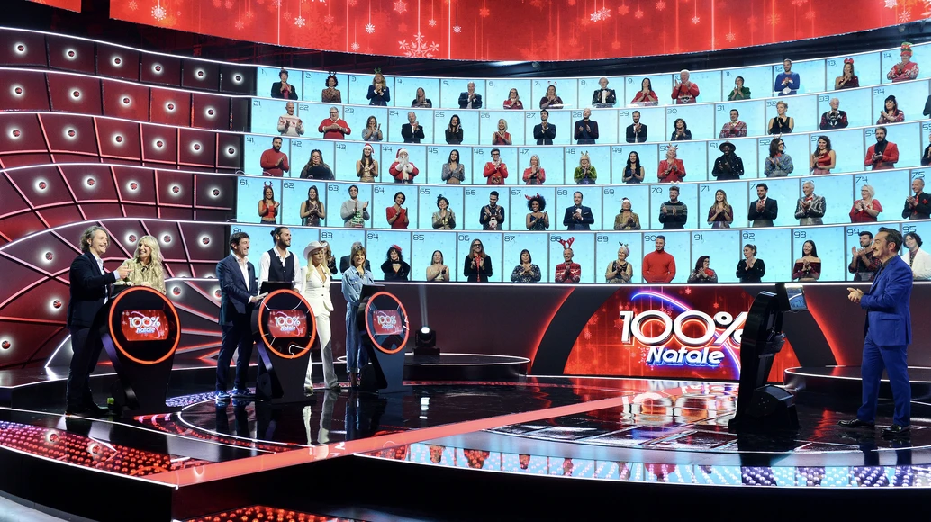 100% Natale, questa sera su TV8 lo speciale con tre coppie vip: anticipazioni