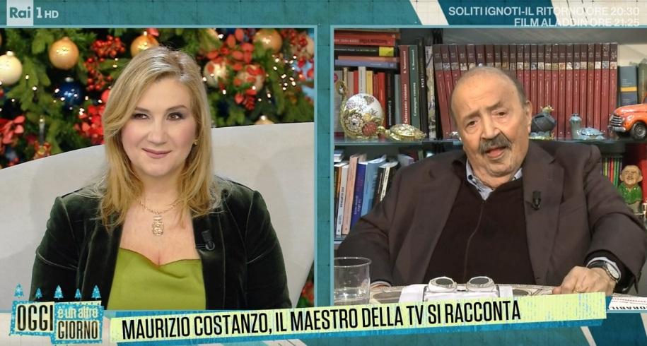 Oggi è un altro giorno, Maurizio Costanzo evoca Memo Remigi. In studio cala il gelo