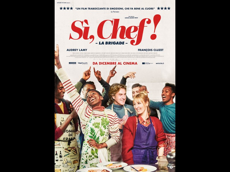 Sì Chef! – La brigade: foto e poster della commedia di Louis Julien-Petit (al cinema dal 7 dicembre)