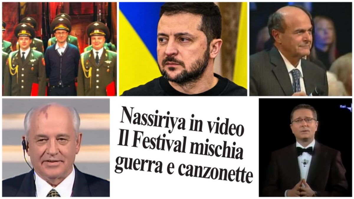 Zelensky a Sanremo, è un problema di contesto. Quando guerra e politica hanno creato imbarazzo all’Ariston