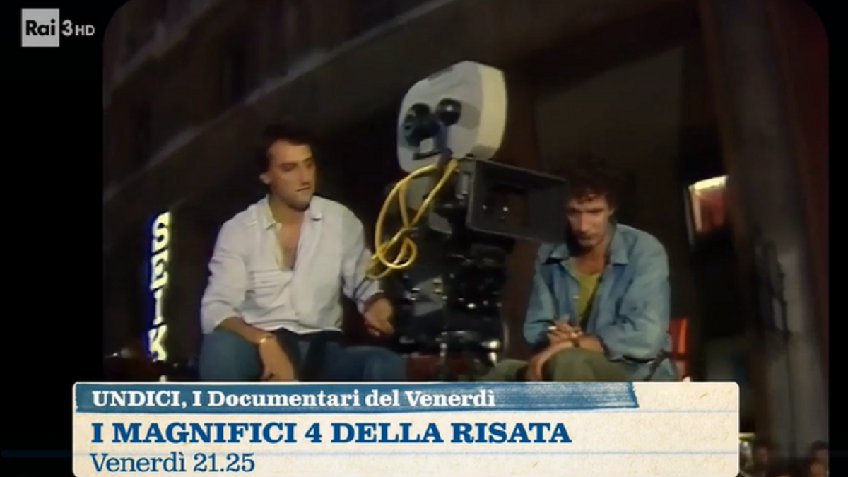 I magnifici 4 della risata: Emanuela Fanelli su Rai 3 voce narrante nel docu-film su Benigni, Nuti, Troisi e Verdone