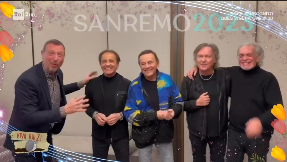 Sanremo 2023, cosa faranno I Pooh nella prima serata?