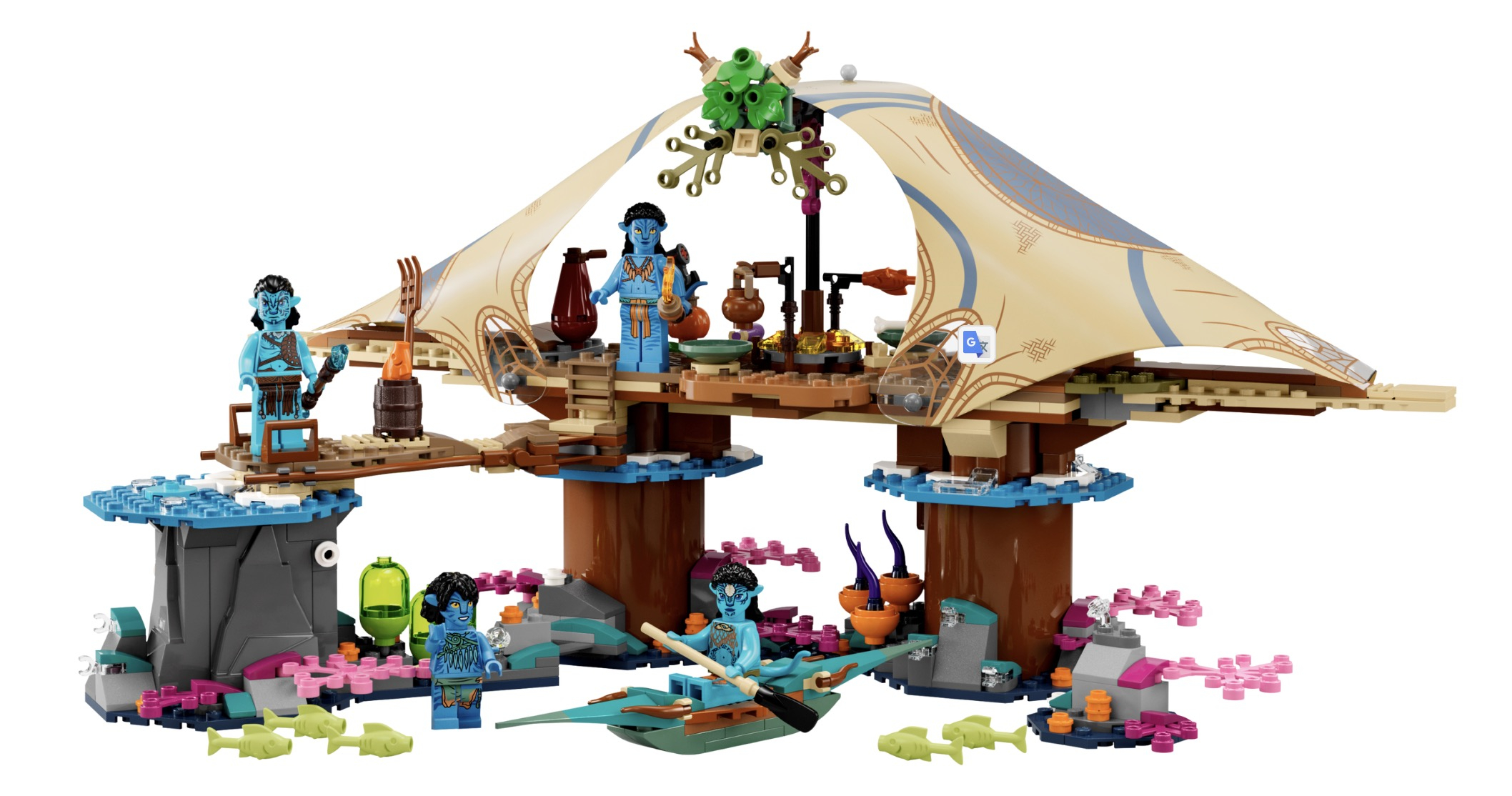 Avatar: La via dell’acqua, arrivano i set ufficiali LEGO