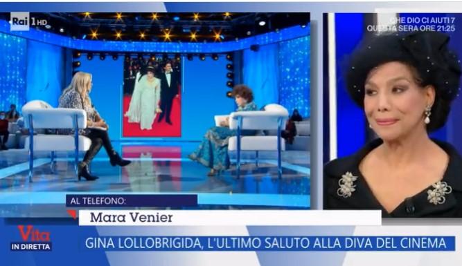 Gina Lollobrigida, è scontro tra Mara Venier e Marisela Federici a La Vita in diretta: “Mi fa orrore il tuo cinismo” (video)