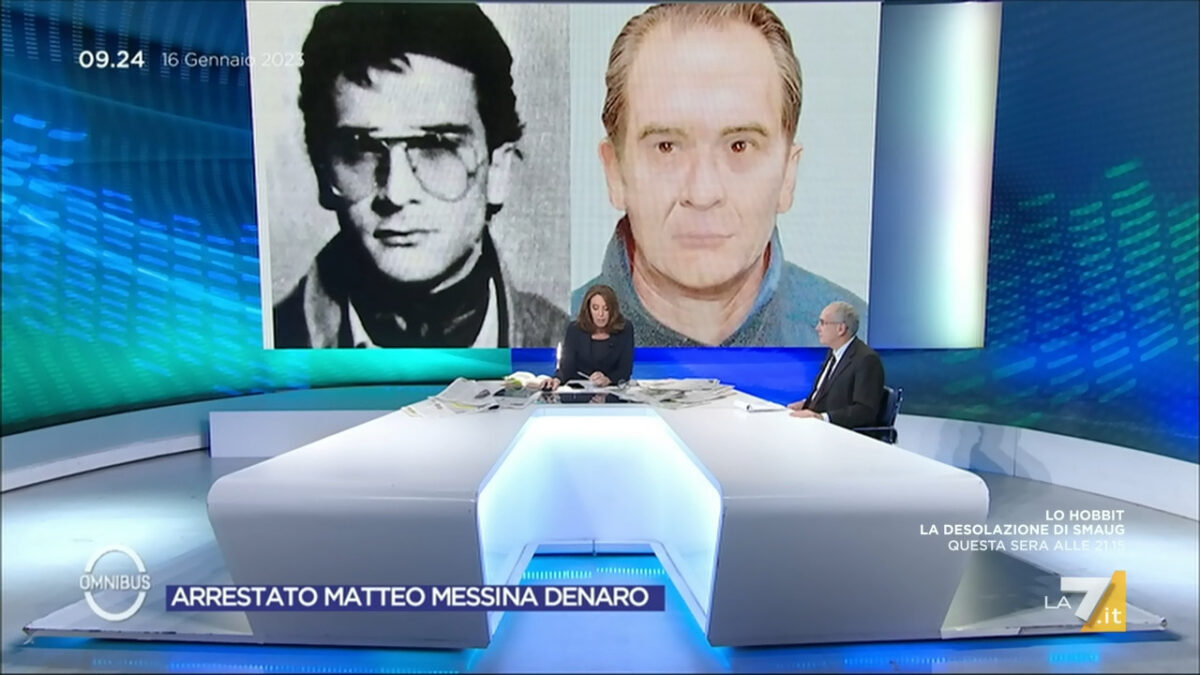Arresto Matteo Messina Denaro, modifiche in tv del 16 gennaio 2023: speciali su Rai 1 e NOVE