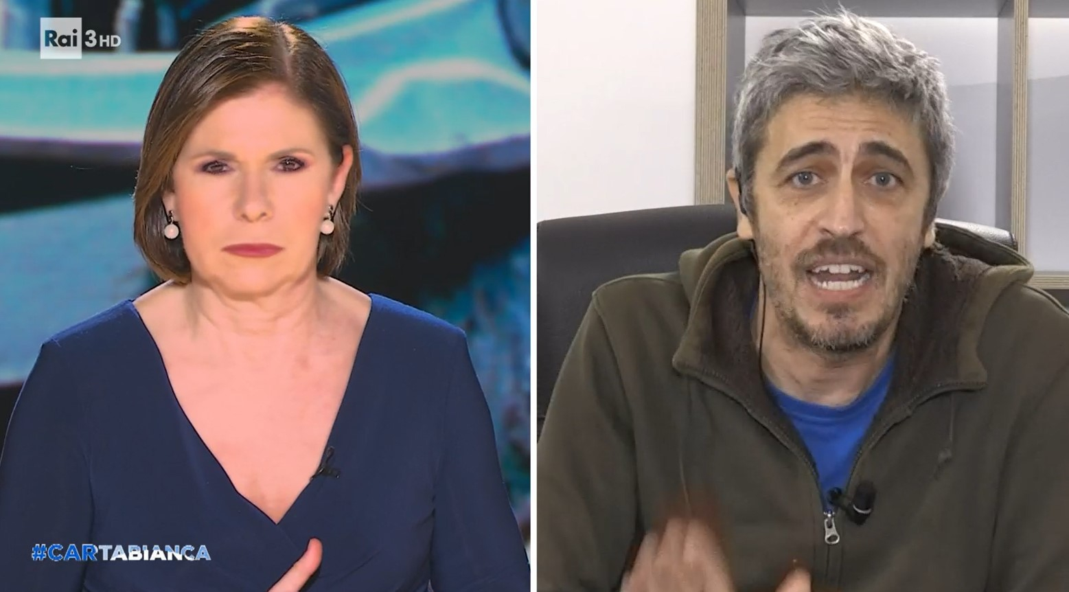 Cartabianca, Pif sbotta: “Mi fa più schifo di Matteo Messina Denaro. Vaffancxxo. Querelami” (video)