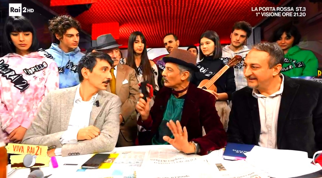 Gino Landi, Fiorello lo ricorda a Viva Rai2 con il suo Fantastico 7