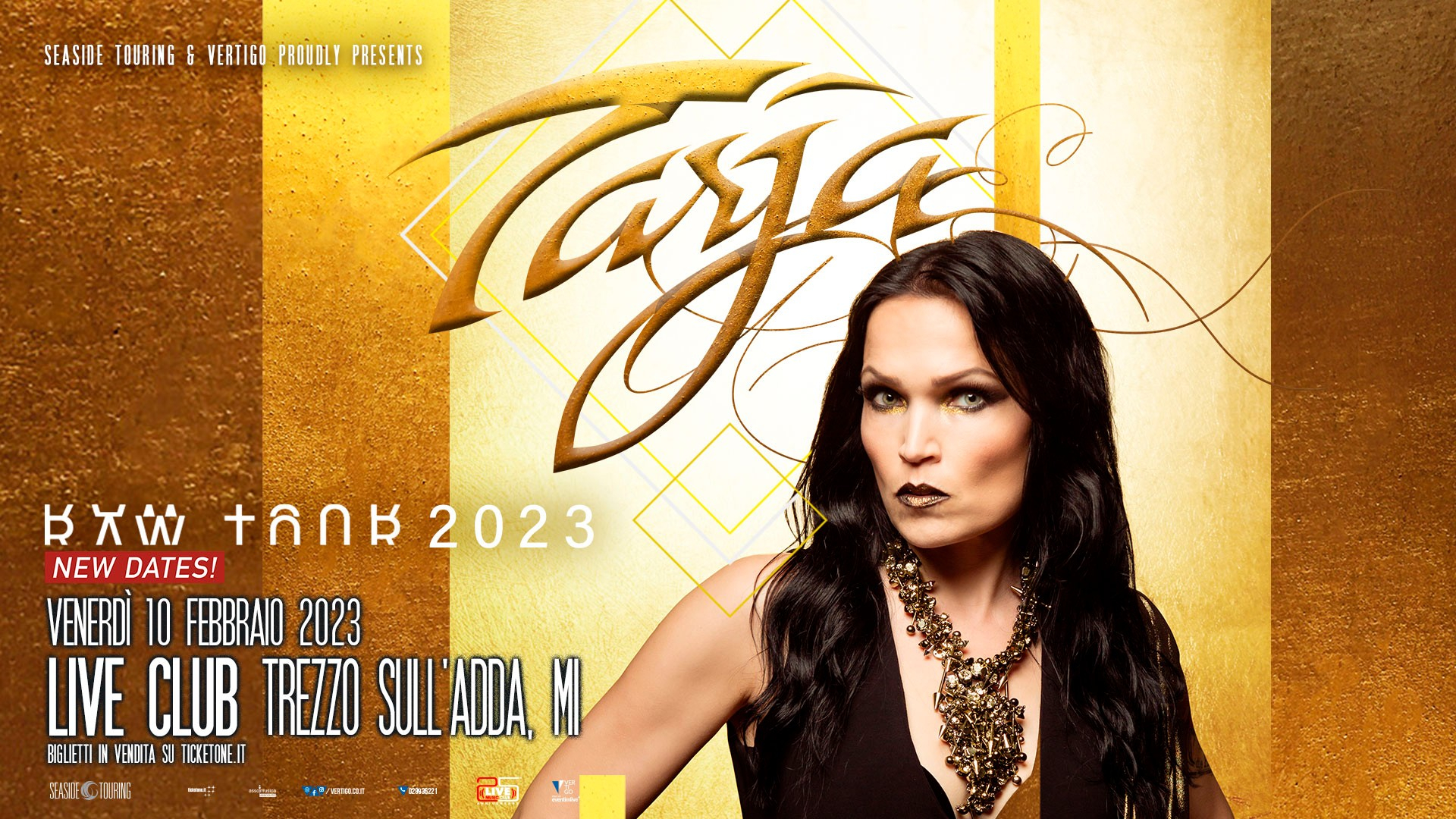 Tarja a Trezzo: tutti i dettagli sul concerto del 10 Febbraio 2023