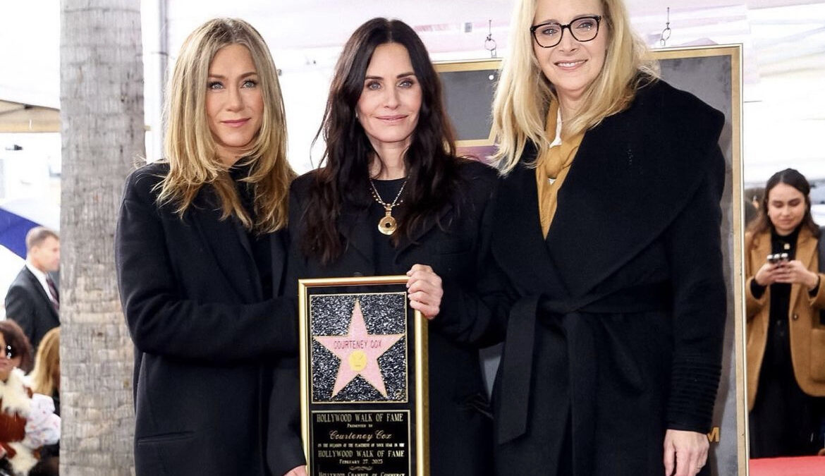 Courteney Cox ottiene una stella sulla Walk of Fame