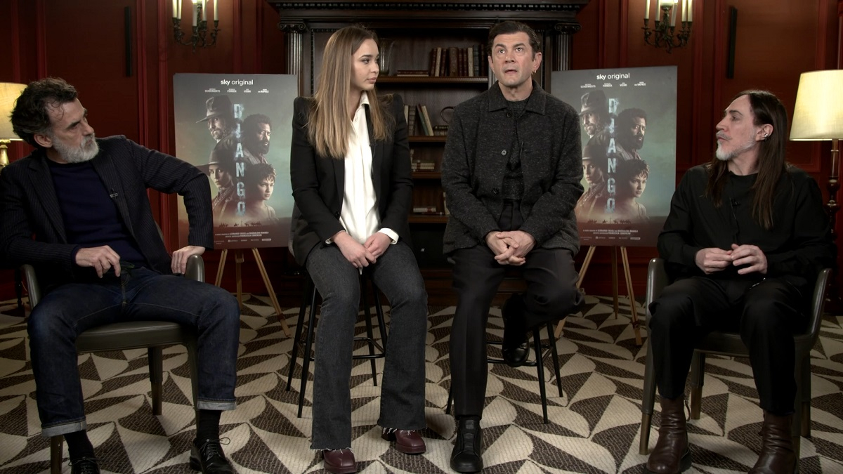 Django, Manuel Agnelli, Vinicio Marchioni, Thomas Trabacchi e Camille Dugay: “i nostri ruoli nella serie”