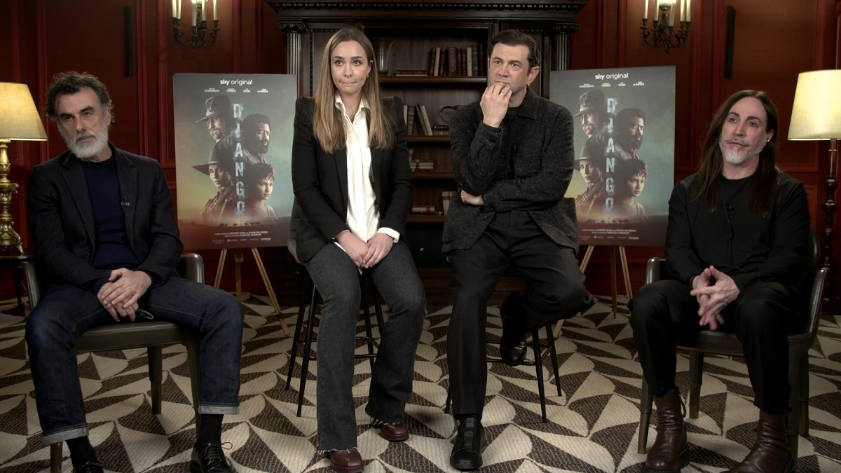 Django, Thomas Trabacchi, Vinicio Marchioni, Manuel Agnelli e Camille Dugay: “con i nostri personaggi si toccano temi attuali”