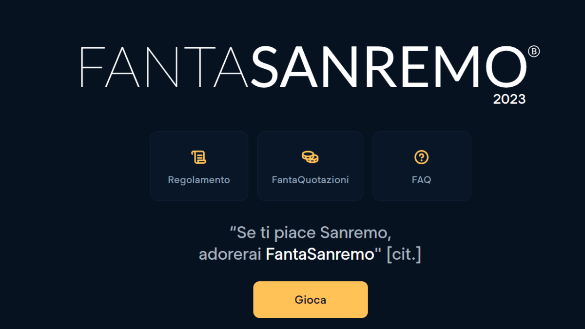 Fantasanremo 2023, ecco come funziona: i Baudi, i bonus (dare il cinque ad Amadeus)