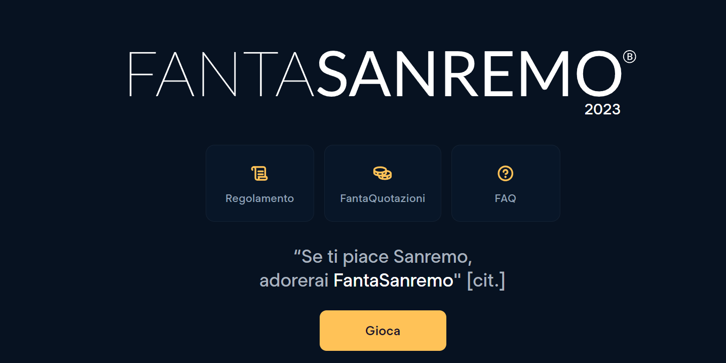Fantasanremo 2023, ecco come funziona: i Baudi, i bonus (dare il cinque ad Amadeus)