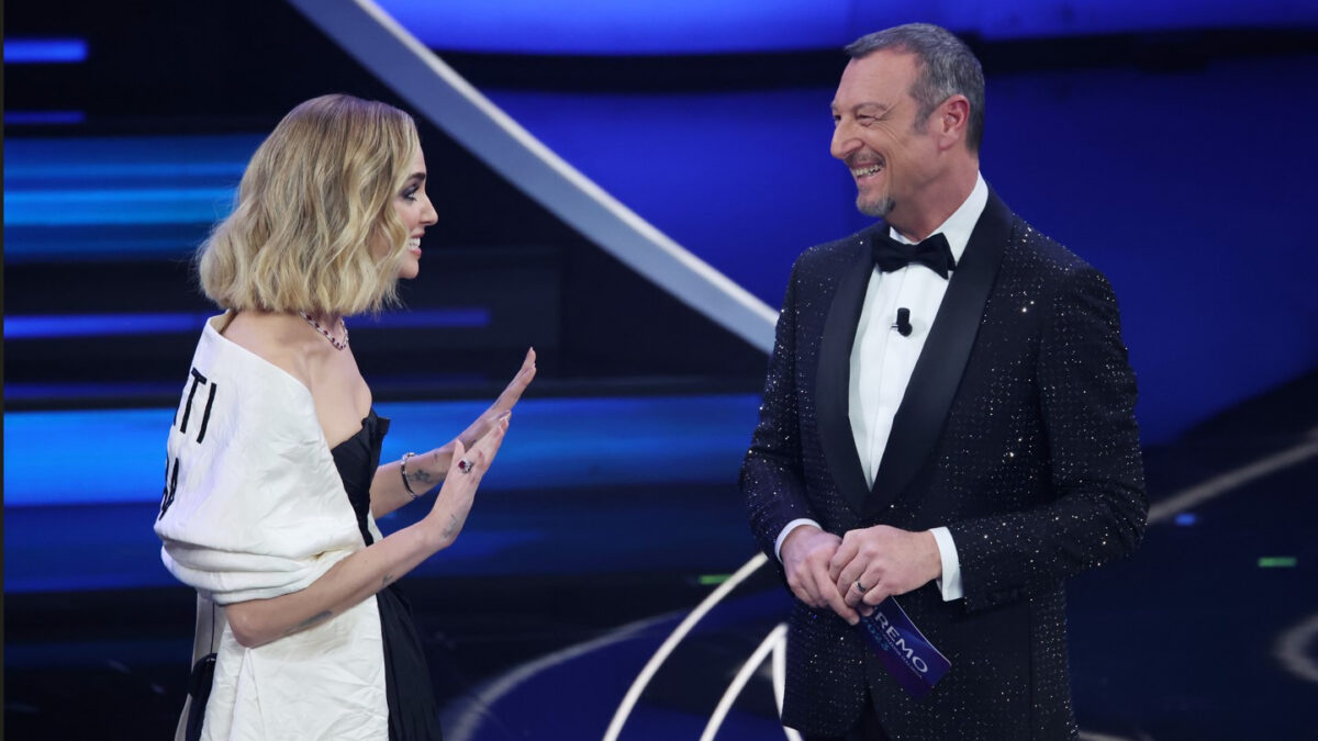 Caso Ferragni-Amazon, Rai: “Immagini backstage Sanremo nostra proprietà esclusiva”