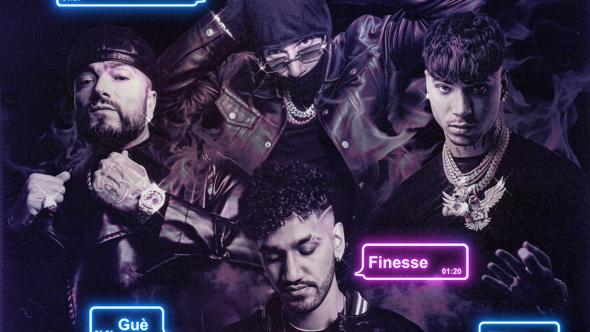 “Gelosa” di Finesse, Shiva, Sfera Ebbasta e Guè: ascolta la canzone, leggi testo e significato del brano