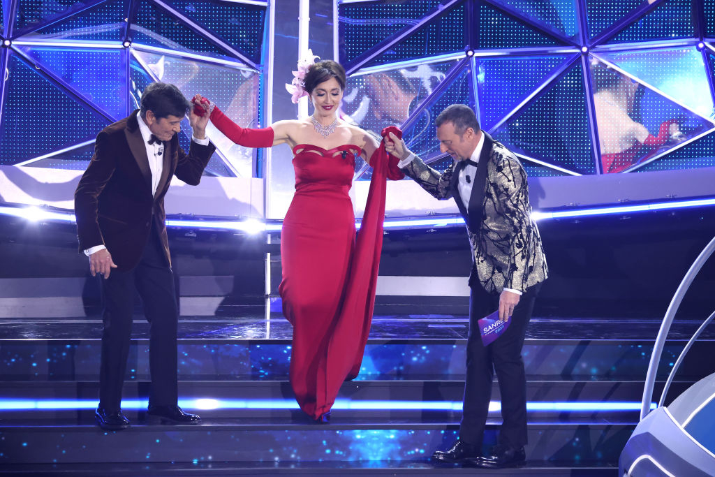 Chiara Francini a Sanremo 2023: il terzo ingresso ed il monologo