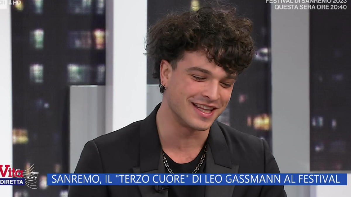 Sanremo 2023, Leo Gassmann sul caso Blanco: “Ha fatto una cosa sbagliata ma sono sicuro che si farà perdonare”