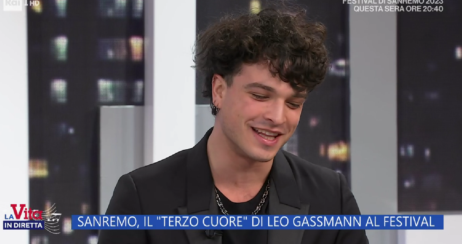 Sanremo 2023, Leo Gassmann sul caso Blanco: “Ha fatto una cosa sbagliata ma sono sicuro che si farà perdonare”