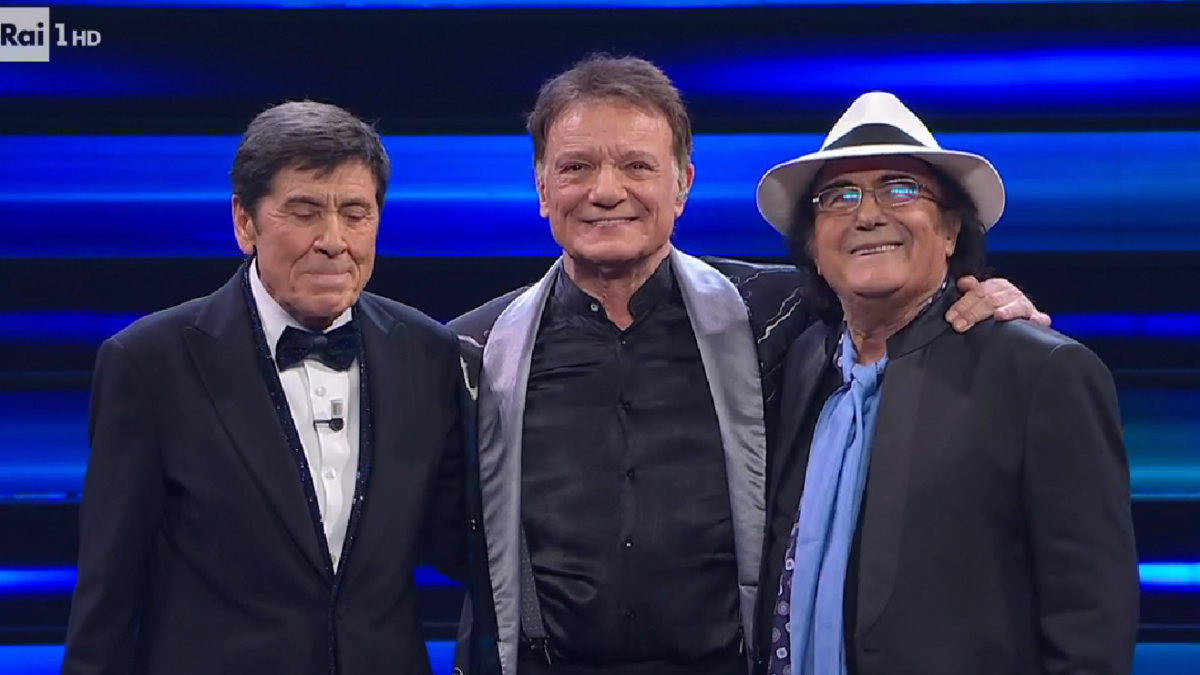 Sanremo 2023: Gianni Morandi, Al Bano e Massimo Ranieri danno vita a un karaoke senza precedenti e omaggiano Umberto Bindi