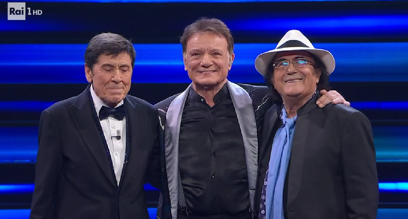Sanremo 2023: Gianni Morandi, Al Bano e Massimo Ranieri danno vita a un karaoke senza precedenti e omaggiano Umberto Bindi