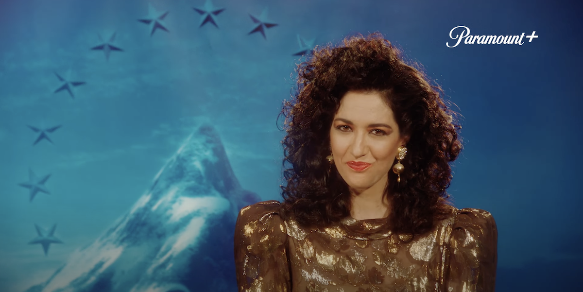 Paramount+ e gli spot con l’annunciatrice durante Sanremo: lo streaming guarda al passato per presentarsi (Video)