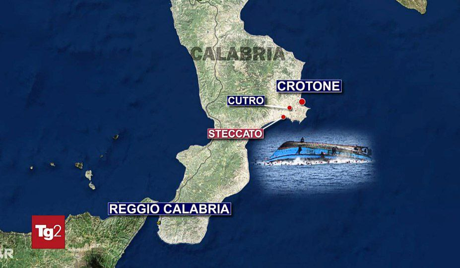 Naufragio migranti nel Crotonese, modifiche nella programmazione tv di domenica 26 febbraio 2023
