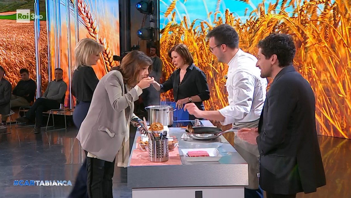 Cartabianca, nello studio di Bianca Berlinguer si cucina e si mangia