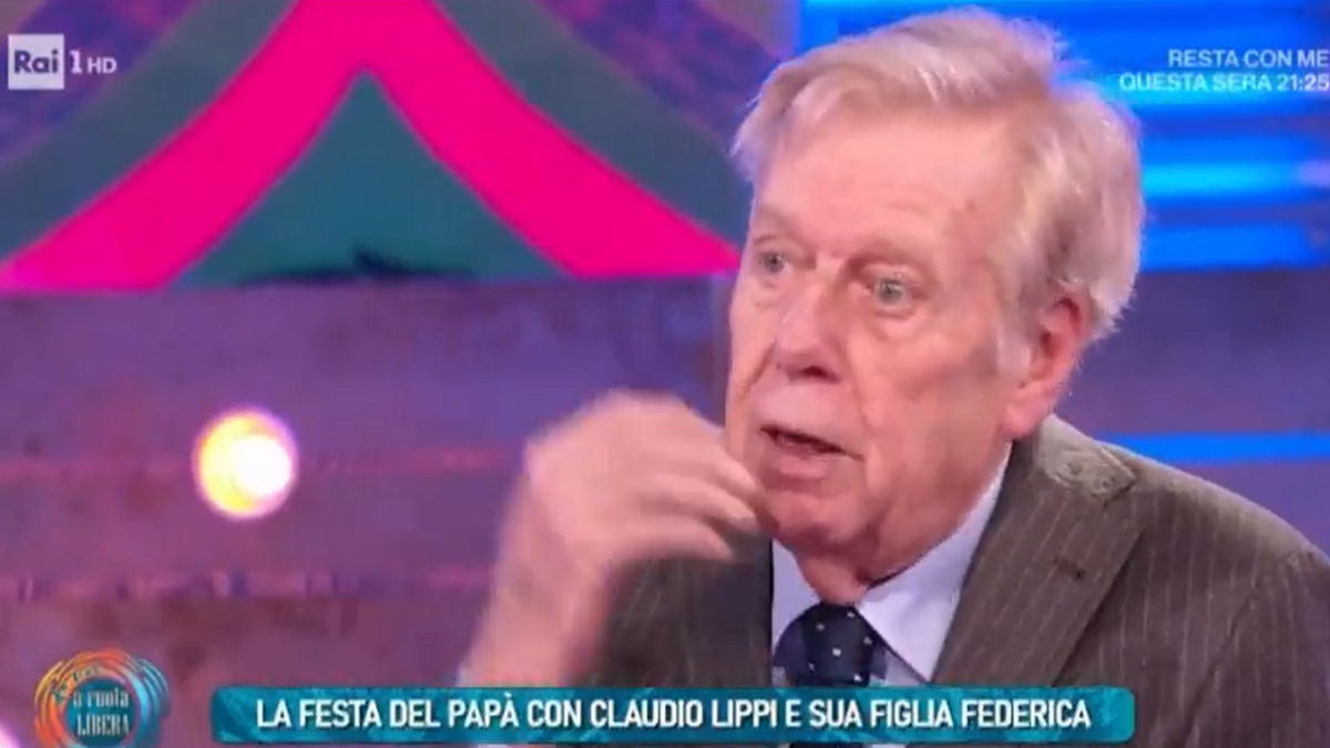 Da noi … a ruota libera: Claudio Lippi dà del “primate” a un ragazzo italo-brasiliano. E sulla paternità: “Mi sono chiesto con rammarico perché non sono nato Malgioglio”