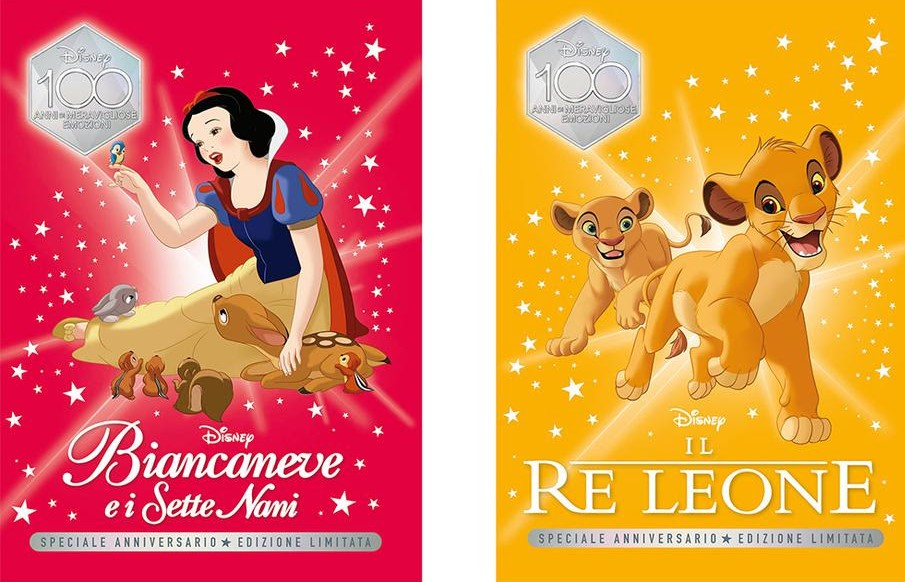 Disney 100: nuovi libri e fumetti da Giunti Editore per celebrare i 100 anni di Disney
