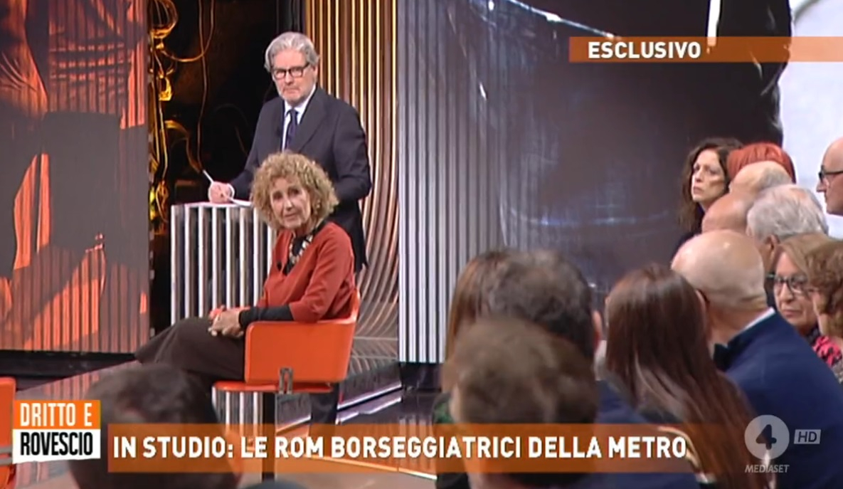 Dritto e rovescio, contrasto tra blocchi live e registrati. Del Debbio ripresenta gli ospiti già intervenuti