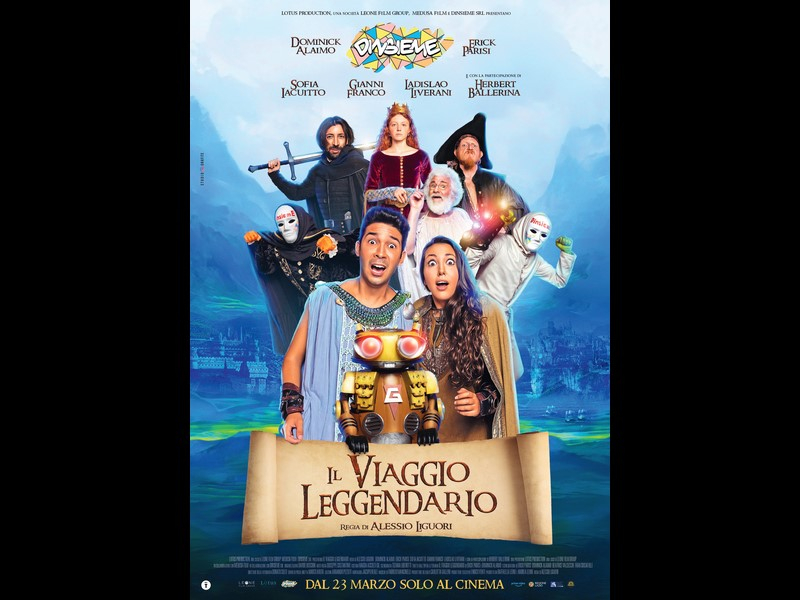 Il Viaggio Leggendario: foto e poster del film dei DinsiemE (Al cinema dal 23 marzo)