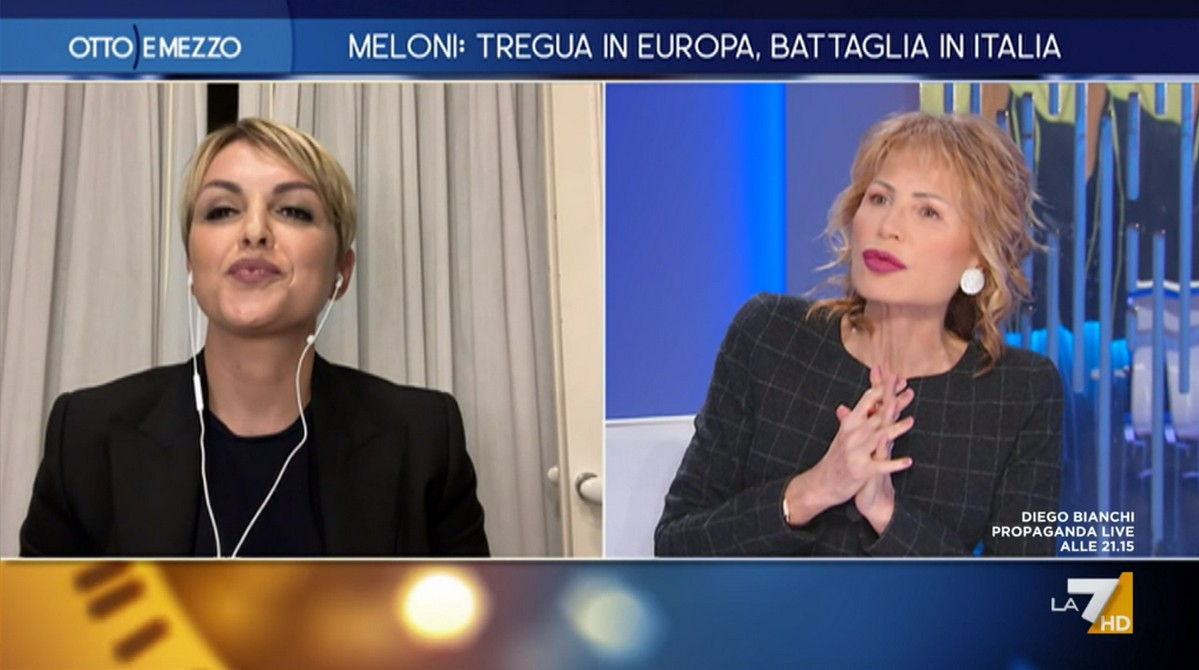 Francesca Pascale a Otto e mezzo, sta nascendo una ‘bestia’ da talk?