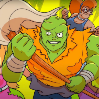 Toxic Crusader trailer del nuovo videogioco picchiaduro ispirato a The Toxic Avenger (2)