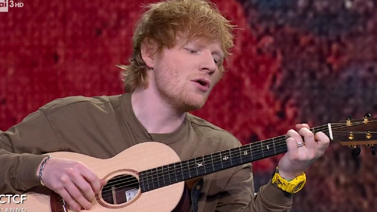 Ed Sheeran ospite a Che tempo che fa: “Verrò in tour in Italia, lo prometto”