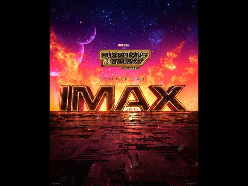 Guardiani della Galassia Volume 3: nuovo poster ufficiale IMAX del film Marvel Studios (Al cinema dal 3 maggio)