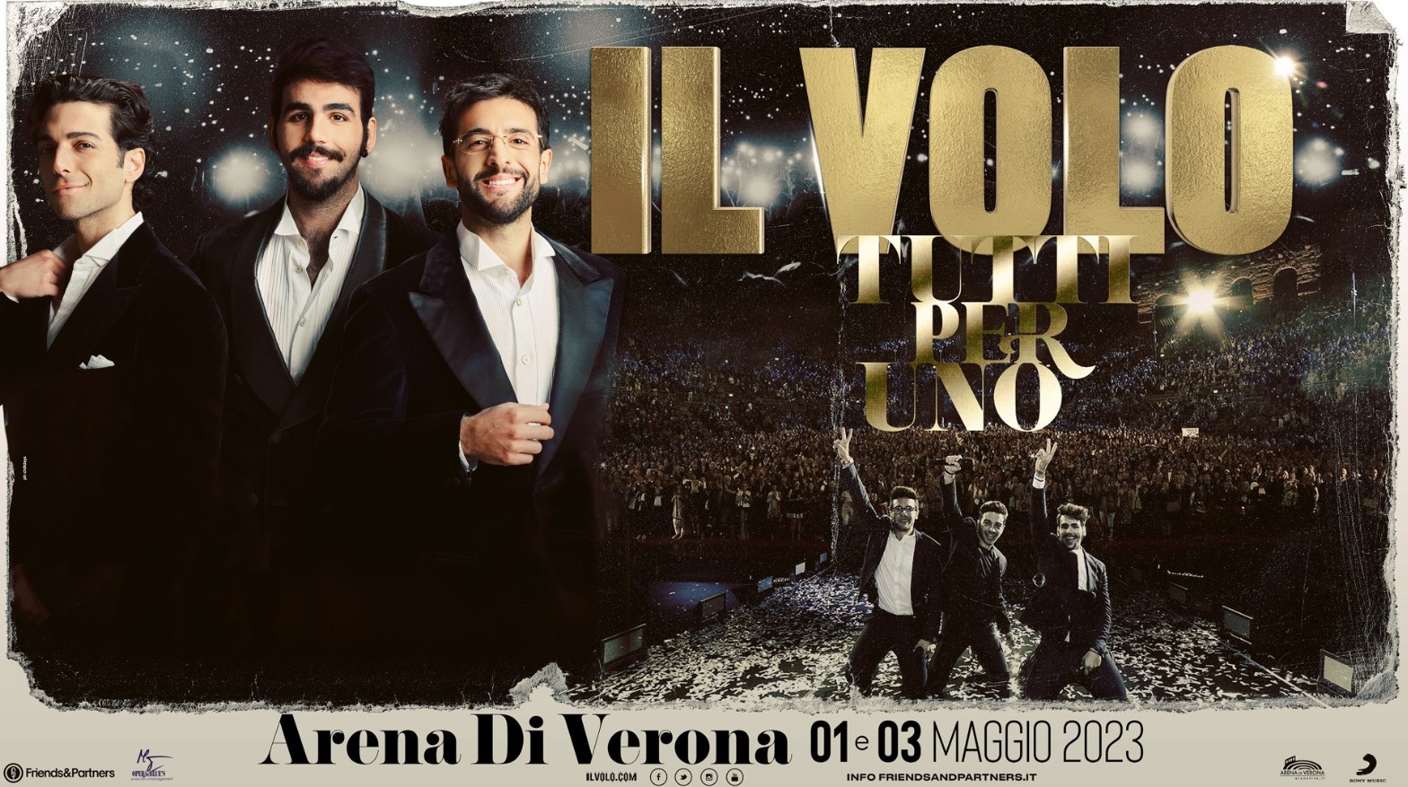 Il Volo – Tutti per Uno: due serate evento su Canale 5 con la partecipazione di Federica Panicucci