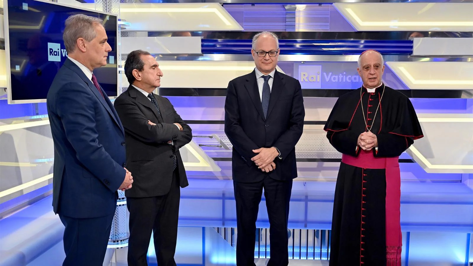Rai Vaticano inaugura un nuovo studio televisivo intitolato al “Giubileo 2025”