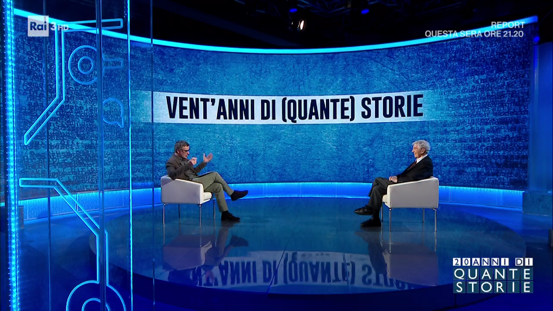 Quante storie festeggia vent’anni con Corrado Augias, fra riflessioni e ricordi