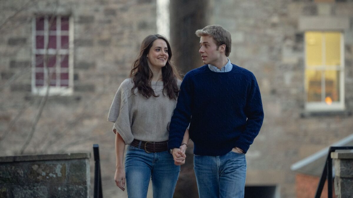 The Crown 6, le prime foto dal set con William e Kate