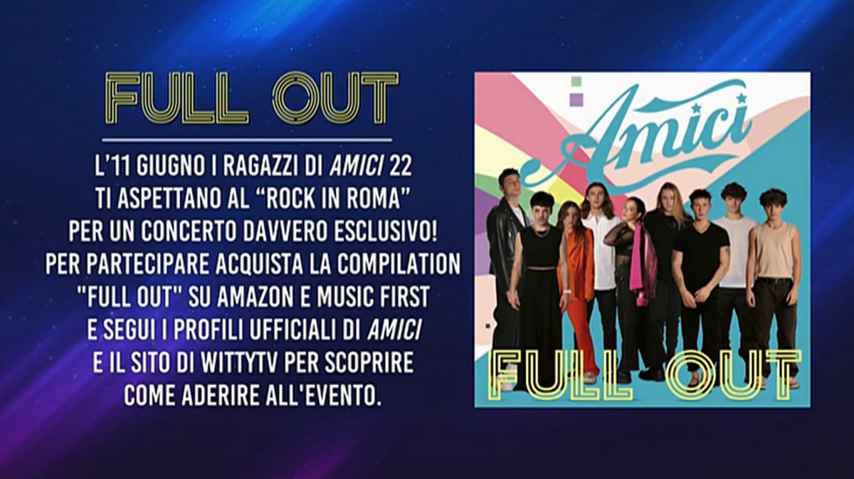 Amici 2023, il concerto di Roma sarà trasmesso da Italia 1 (Anteprima TvBlog)