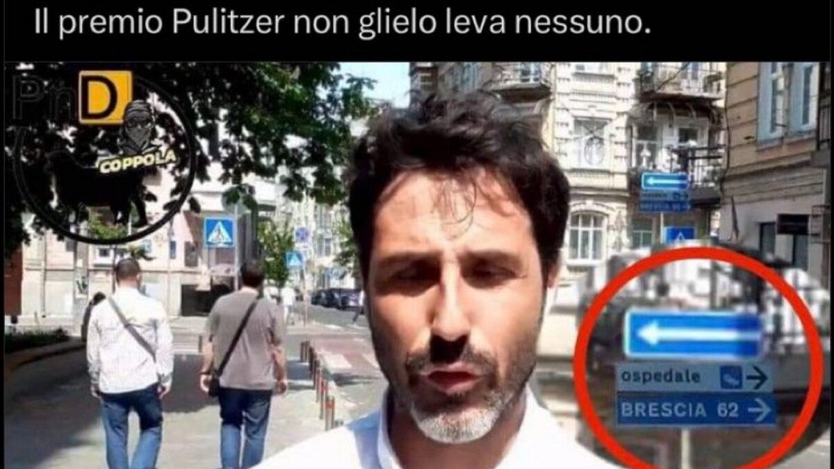 Tg2 NON ha trasmesso una finta diretta da Kiev, l’inviato Giammarco Sicuro non era in Italia (FOTO)