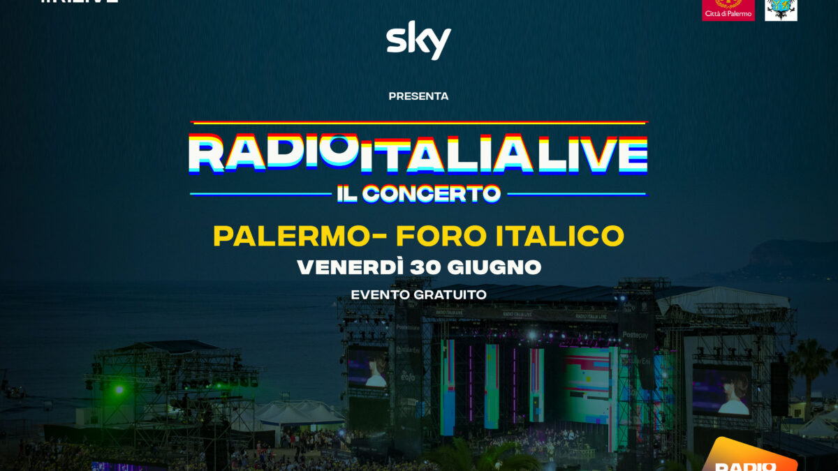 Radio Italia Live Palermo 2023, orari e cantanti del concerto di venerdì 30 giugno
