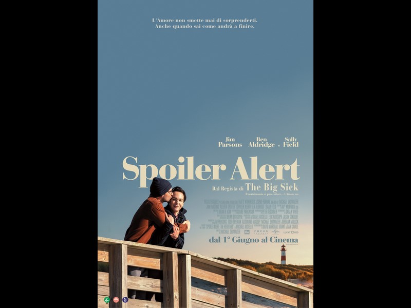 Spoiler Alert: foto e poster del film con Jim Parsons (Al cinema dal 1° giugno)