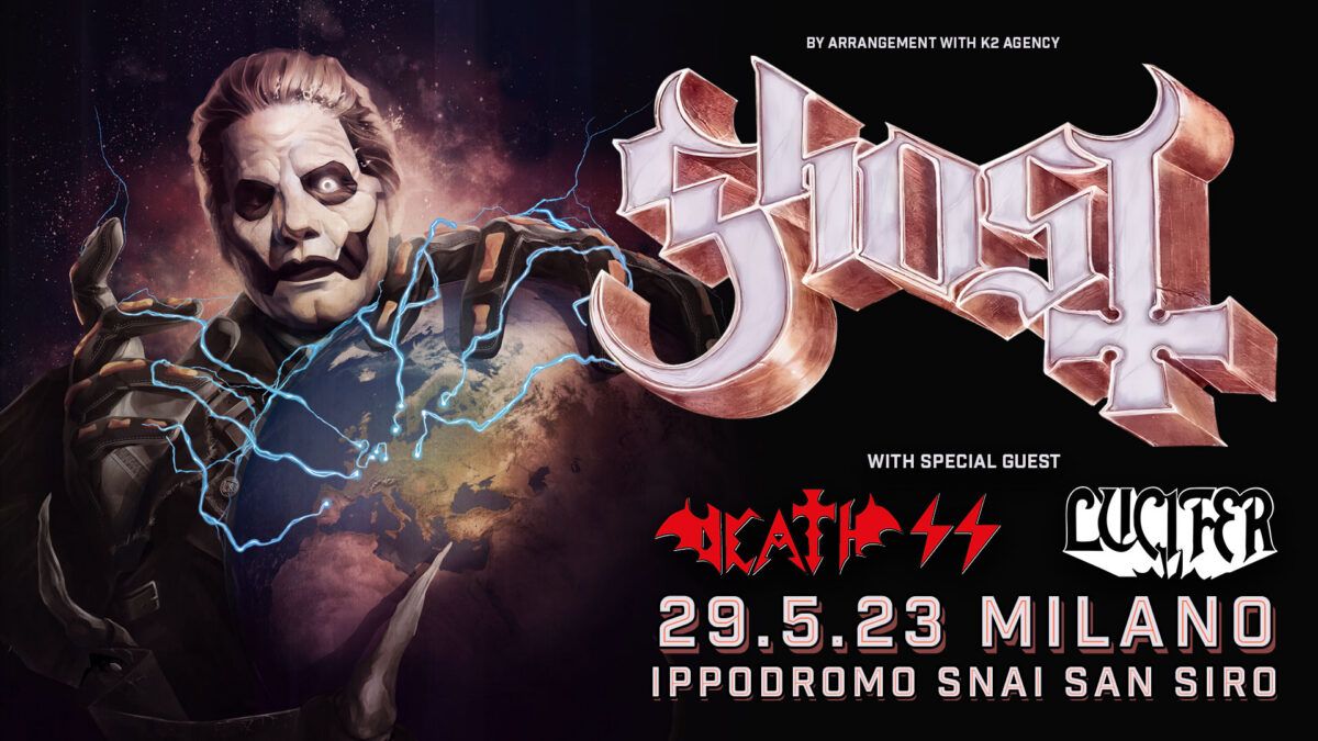 Ghost in concerto a Milano: tutti i dettagli sulla data del 29 Maggio 2023
