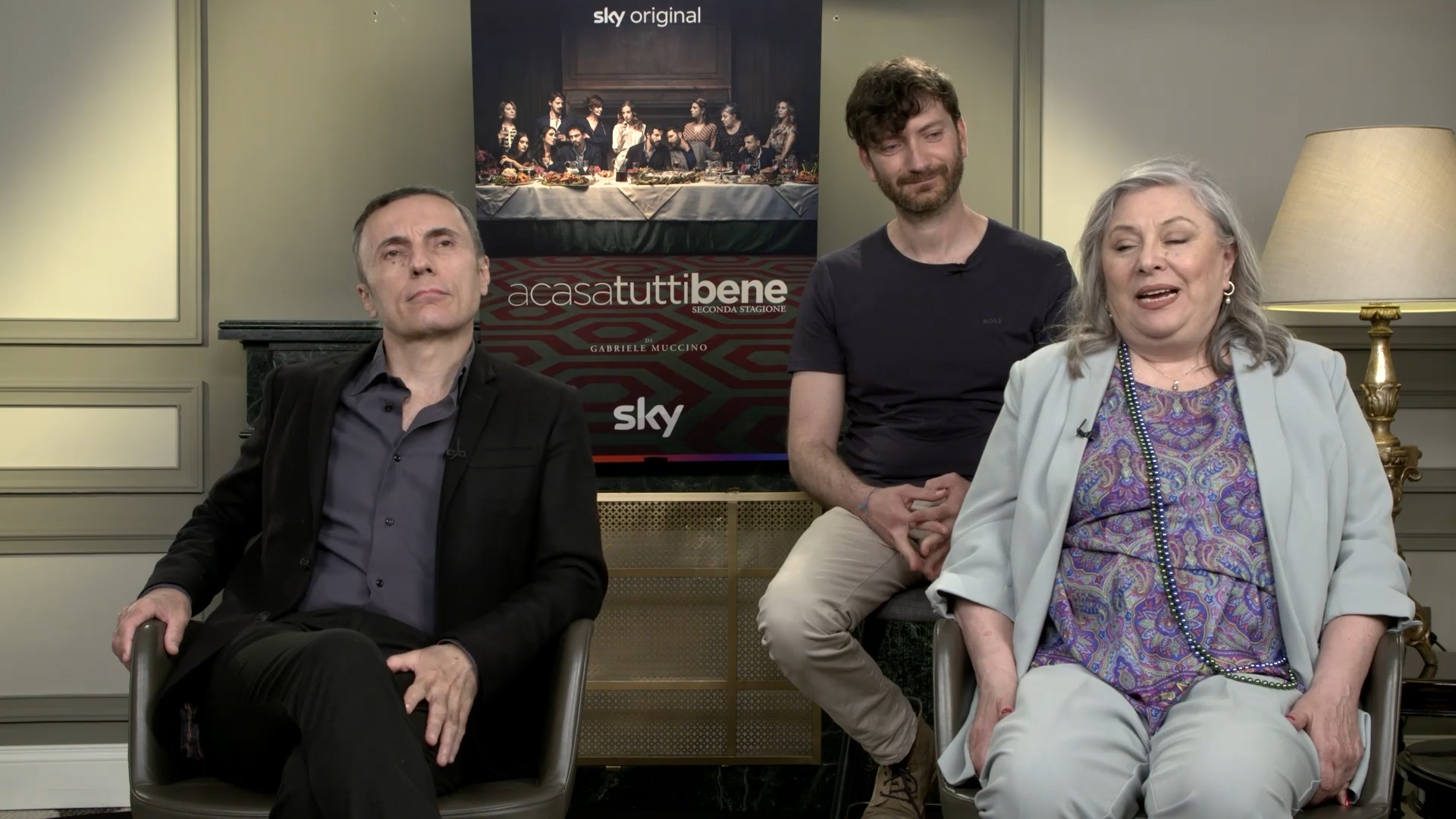 A Casa Tutti Bene 2 intervista ai “Mariani”: Paola Sotgiu, Alessio Moneta, Valerio Aprea