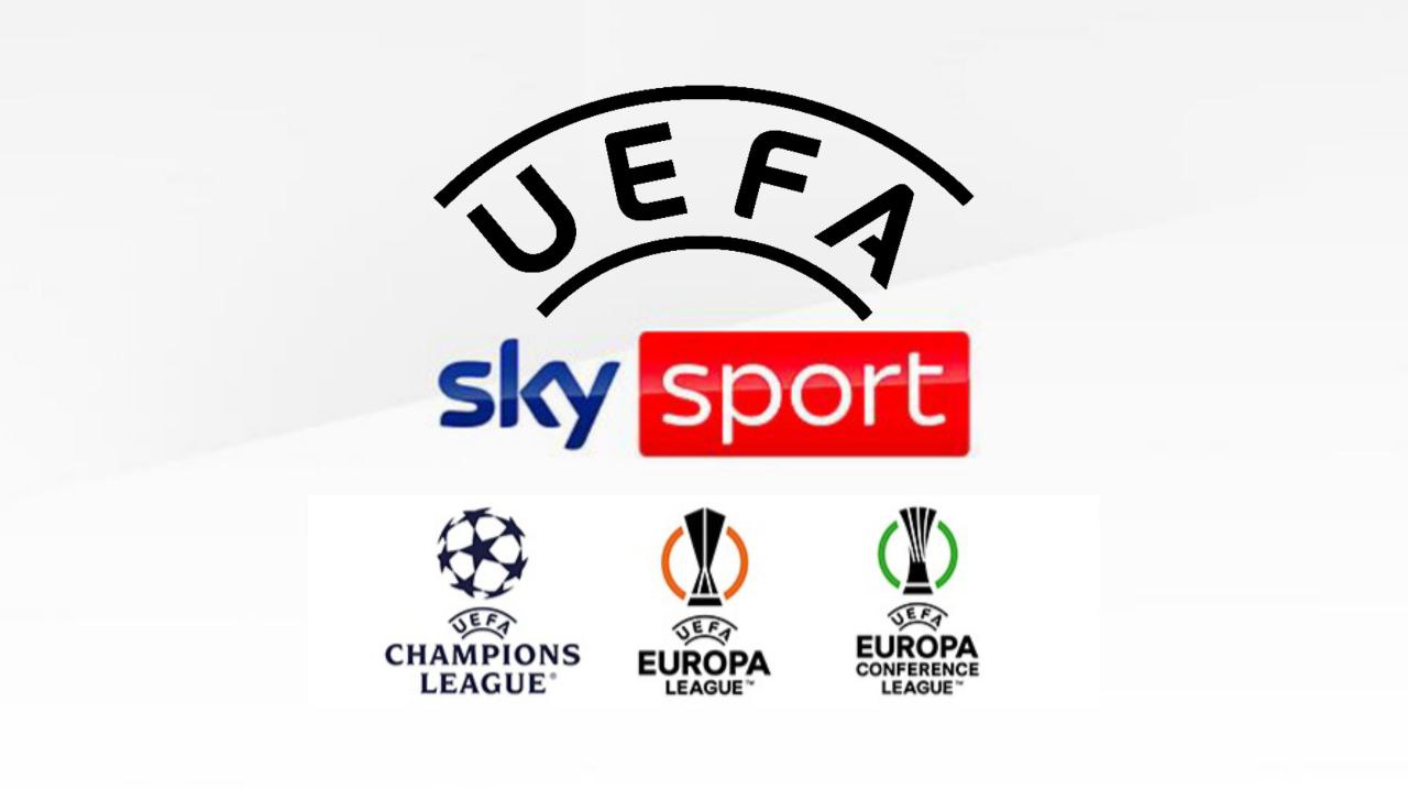 Diritti tv UEFA, Sky Sport rinnova per il triennio 2024-2027