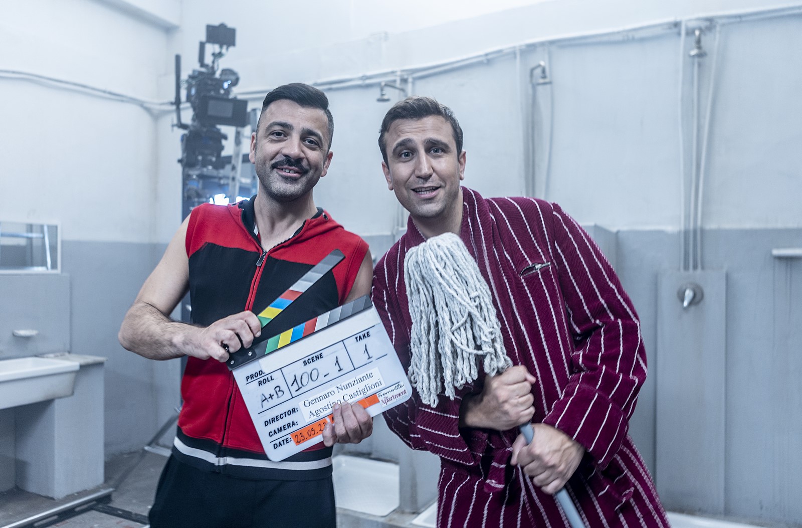 Come Può Uno Scoglio: riprese in corso per il nuovo film di Pio e Amedeo