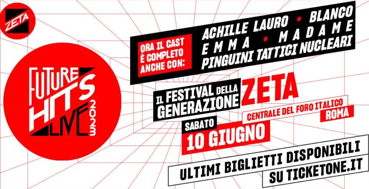 Radio Zeta Future Hits Live 2023: cast, scaletta, quando va in onda, chi conduce