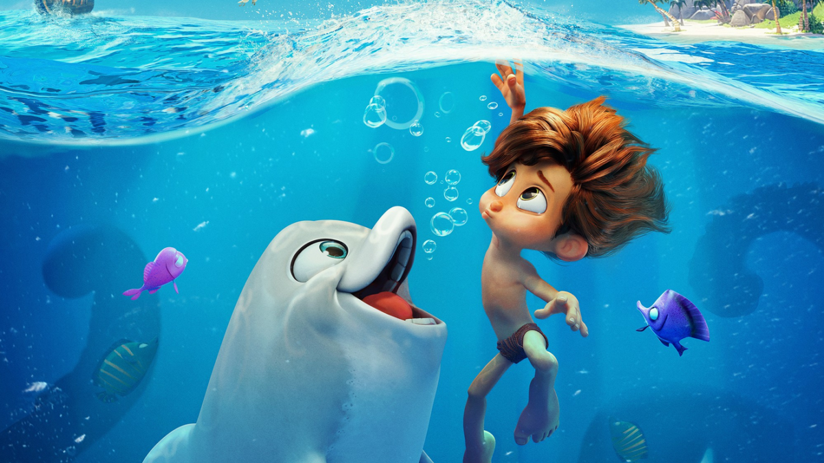 Blu e Flippy – Amici per le pinne: trailer italiano e clip del film animato di Mohammad Kheirandish (Al cinema dall’8 giugno)
